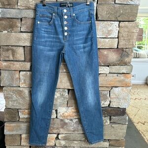 Veronica Beard stretch ankle jeans